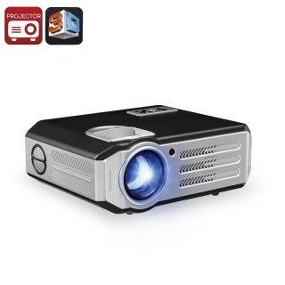 LCD Android Projector - HD Resolutions, Android OS, Upto 280 Inche Image Size, Quad Core ARM CPU, Wi
