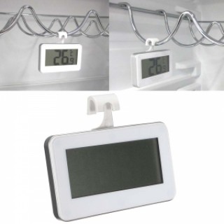 LCD Display Digital Kitchen Fridge Thermometer Refrigerator Warning Detector