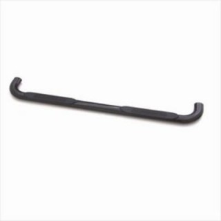LUND 4 Inch Oval Curved Tube Steps (Black) - 23474838