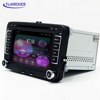 LV001-3 7" Android OEM Car DVD Player for VW Golf, Polo + More - Black