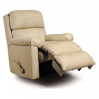 Lane Furniture FastLane Furniture Timeless Zero Gravity Chaise Rocker Recliner in Bone