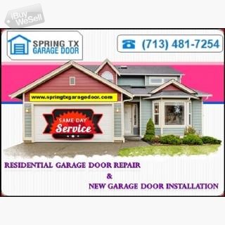 Leading New Garage Door Installation company | Spring, TX