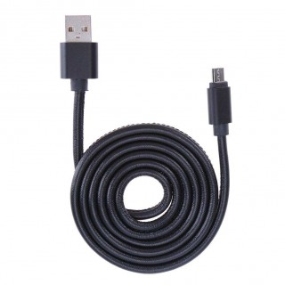 Leather USB Cable Fast Charging 2A Leather Data Cable for Android