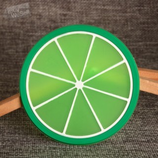 Lime PVC Coaster