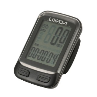 Lixada Bike Computer Multi Functions Wired / Wireless Bicycle Cycling Computer Speedometer Odometer 