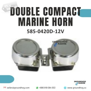 MARINE DOUBLE COMPACT MARINE HORN FOR BOAT YACHT SHIP Stockholm