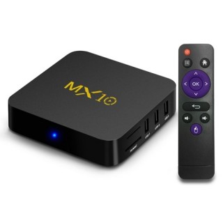 MX10 Android 8.1 TV Box 4GB / 64GB 4K Supported UK Plug