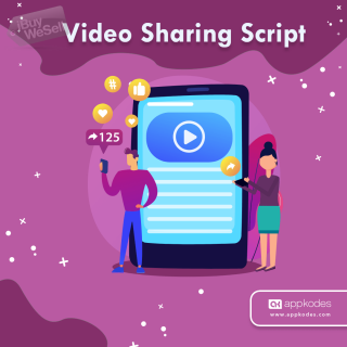 Make use of our uniquely crafted video sharing script