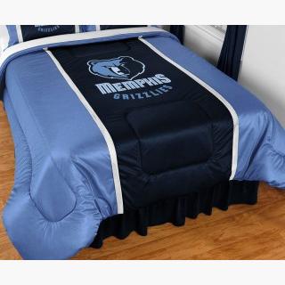 Memphis Grizzlies King Comforter - NBA Basketball Team Logo Bedding