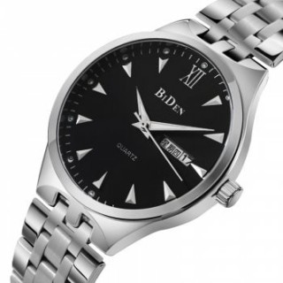 Men Watches Business Waterproof Quartz Watches Men S Stainless Steel Band Auto Date Wristwatches