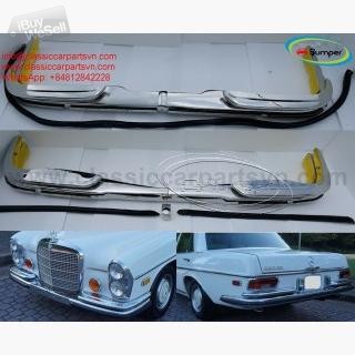 Mercedes W108 and W109 bumpers (1965-1973) by stainless steel (California ) Los Angeles