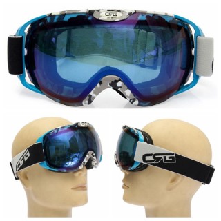 Motorbike Racing Anti-fog UV400 Double Lens Outdoor Snowboard Ski Goggles