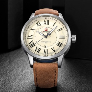 NAVIFORCE Fashion Men Watches 3ATM Water-resistant Quartz Luminous Casual Man Wristwatch Male Relogi