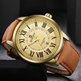 NAVIFORCE Fashion Men Watches 3ATM Water-resistant Quartz Luminous Casual Man Wristwatch Male Relogi