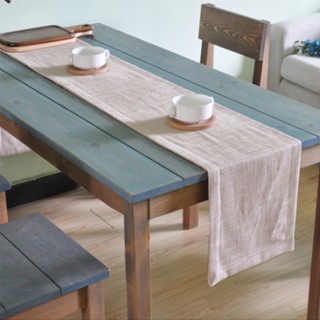 Natural Linen Table Runner 33 x 180 cm