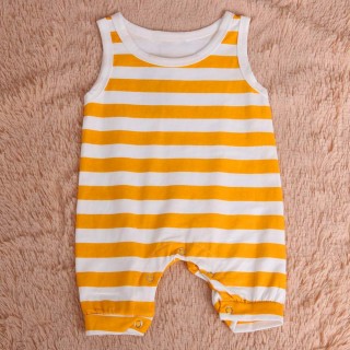 Newborn Baby Boys&Girls Striped Summer Clothing Toddler Romper Jumpsuit Cute Soft Clothes Outfits Cl