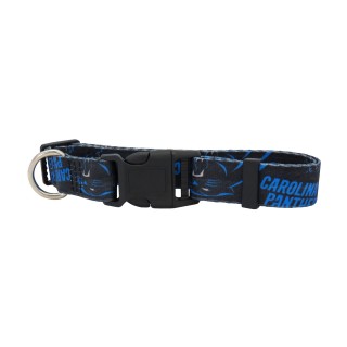 Nfl Football Carolina Panthers Pet Fan Gear -  Contact me  - Carolina Panthers Pet Collar Size L