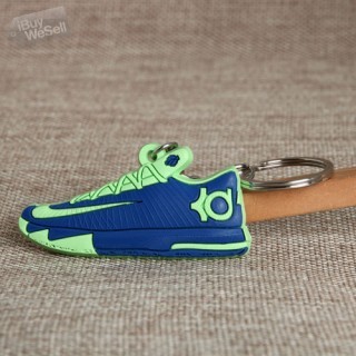 Nike Blue Shoe PVC Keychain