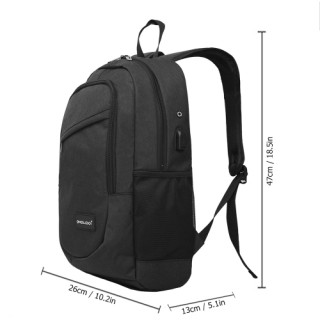 OMOBOI 18L Polyester Casual Laptop Backpack