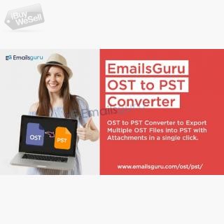 OST to PST Converter – Export OST Emails to Outlook PST on Windows