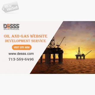 Oil and gas website development Houston