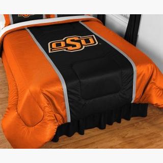 Oklahoma State Cowboys Twin Comforter - NCAA College Team Logo Bedding