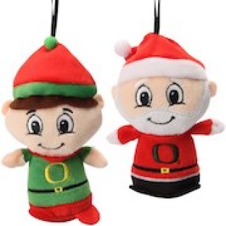 Oregon Ducks 2-Pack Santa & Elf Teamie Beanies