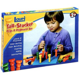 Patch Products Tall Stacker Pegs & Pegboard Set
