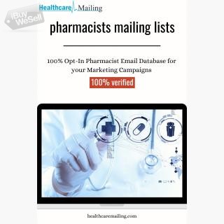 Pharmacists Email list | 100% Responsive Pharmacist Emails