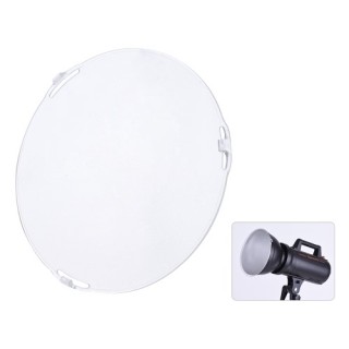 Photo Studio Portable 18.5cm Frosted-Surface Diffuser Plate for Bowens Mount 7