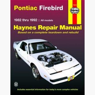 Pontiac Firebird Haynes Repair Manual 1982 - 1992