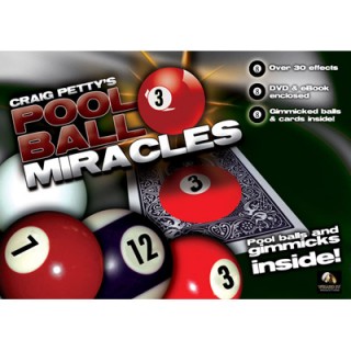 Pool Ball Miracle (DVD and Props) by Craig Petty and Wizard FX Productions - DVD