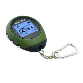 Portable GPS Tracker Tracking Device Positioning Travel Keychain Outdoor Hiking Climbing Outdoor Spo