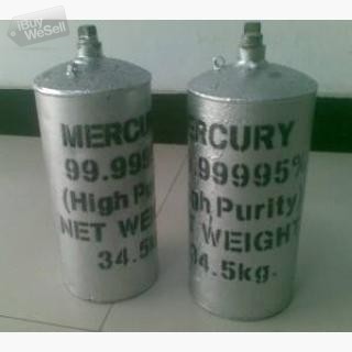 Prime Virgin Silver Liquid Mercury For Gold Mining