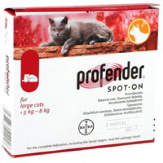 Profender Large Cats (1.12 ml) 11-17.6 lbs 1 Doses