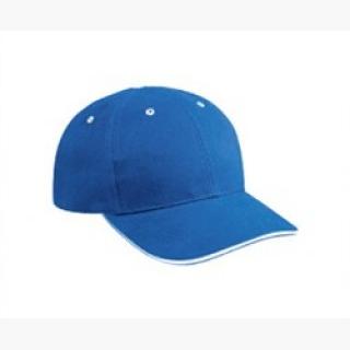 Professional Style Denim Hat ? Sandwich Visor Adjustable Cap