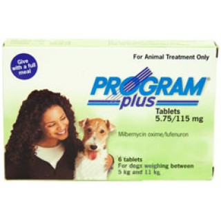 Program Plus Plus for Dogs 11 - 20lbs (Green) 6 TABLET