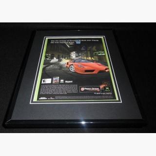 Project Gotham Racing 2003 XBox 11x14 Framed ORIGINAL Advertisement