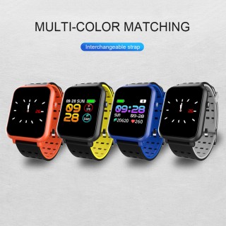 Q8mini Smart Watch Screen Smart Electronics Fashion Fitness Tracker Calorie 4.0 Bluetooth Message Pu