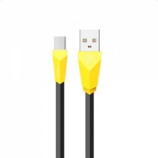 REMAX Alien 100CM 2.1A Micro USB Charger Date Cable for Android Cellphone Black