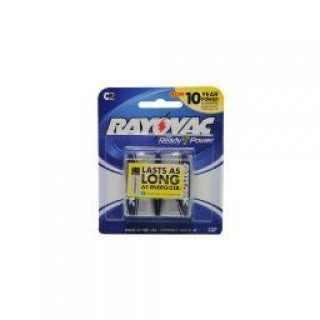 Rayovac Batteries Rv8142F Alkaline C Cell Batteries  2-Pack