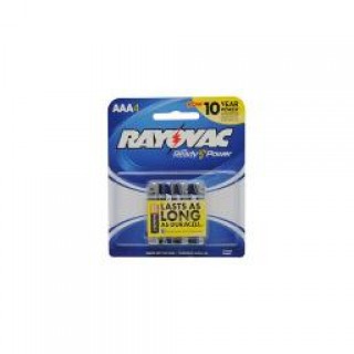 Rayovac Batteries Rv8244J Alkaline Aaa Cell Batteries  4-Pack