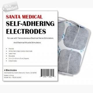 Re-Usable TENS/EMS Unit Electrode Pads with Premium Gel