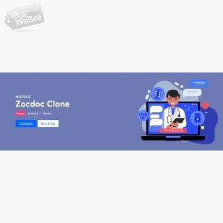 Readymade and dynamically adaptable Zocdoc clone