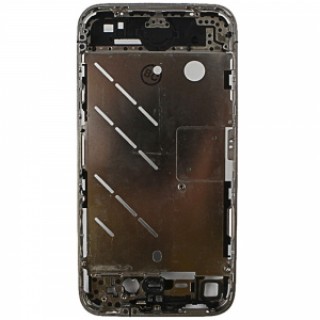 Replacement Part OEM Aluminum Alloy Middle Housing Frame Plate Chassis Bezel for Apple iPhone 4 Blac