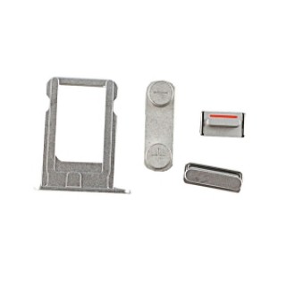 Replacement Part Vibrator Mute Button/Volume Button/Power Button/SIM Card Tray for iPhone 5