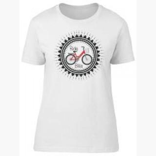 Ride Bike, Cool, Bike Lovers Tee Women's -Image by Shutterstock