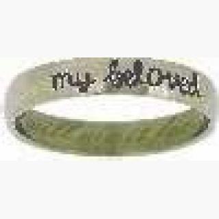 Ring-I Will Wait/Beloved-Cursive-Style 368-Sz  7