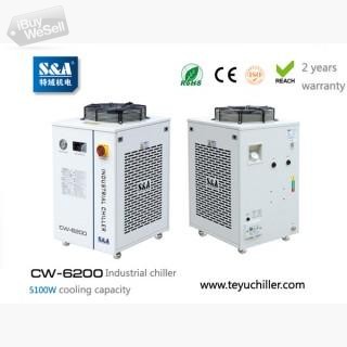 S&A water chiller system CW-6200 with 5.1KW cooling capacity