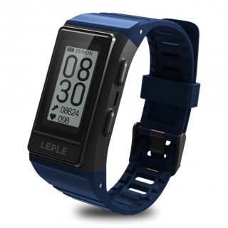 S909 GPS Smart Watch Sleeping Monitor IP68 Waterproof Bluetooth Band for iOS Android - Blue